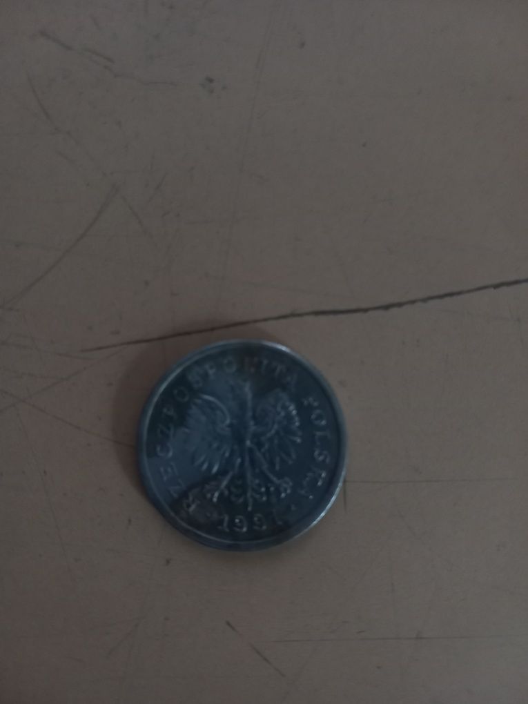 1zł 1991 stara moneta dobrze zachowana