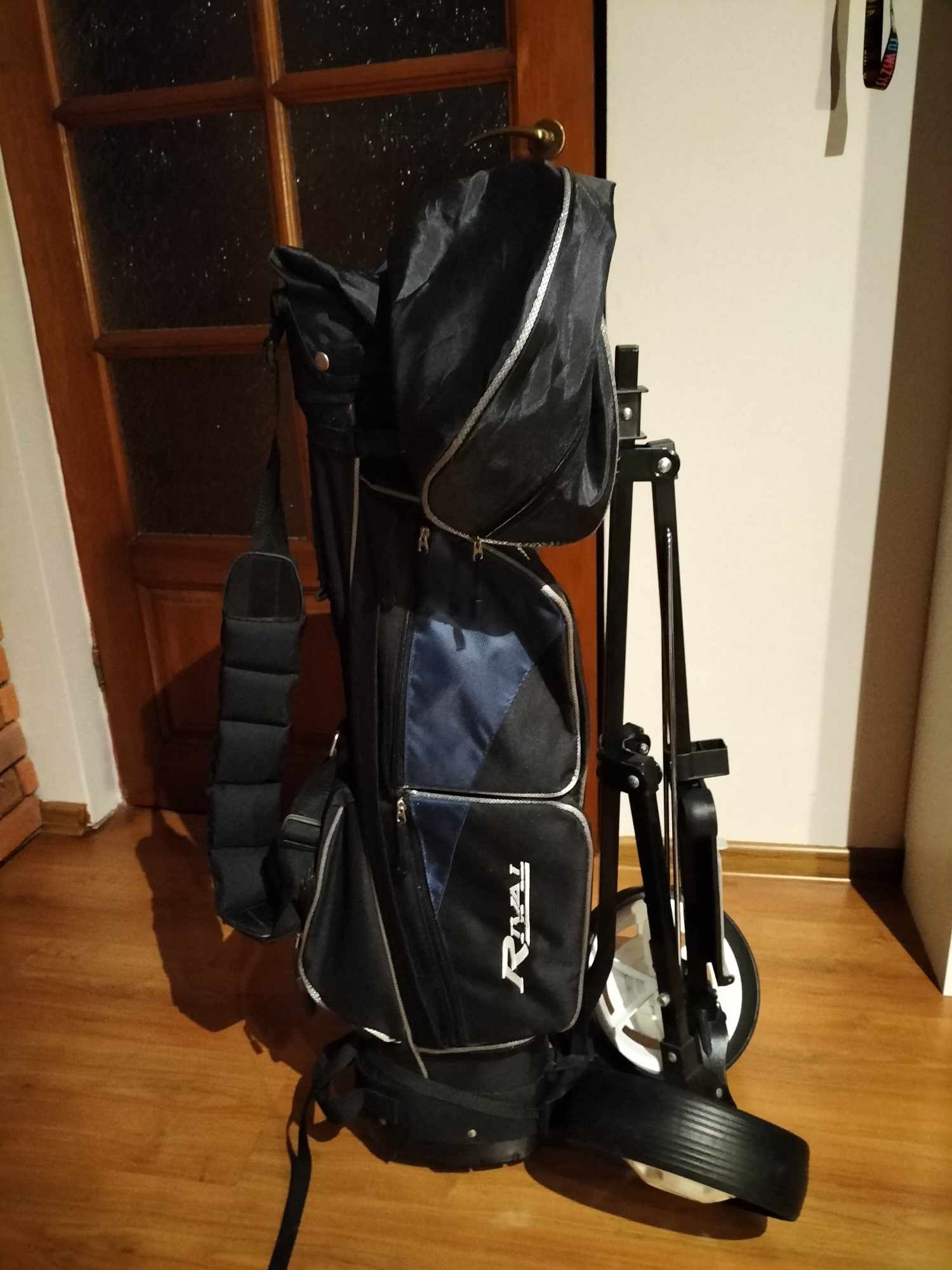 Wózek golfowy z torbą Rival