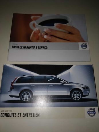 Volvo V 50 Manual Instruções / Livro de revisões