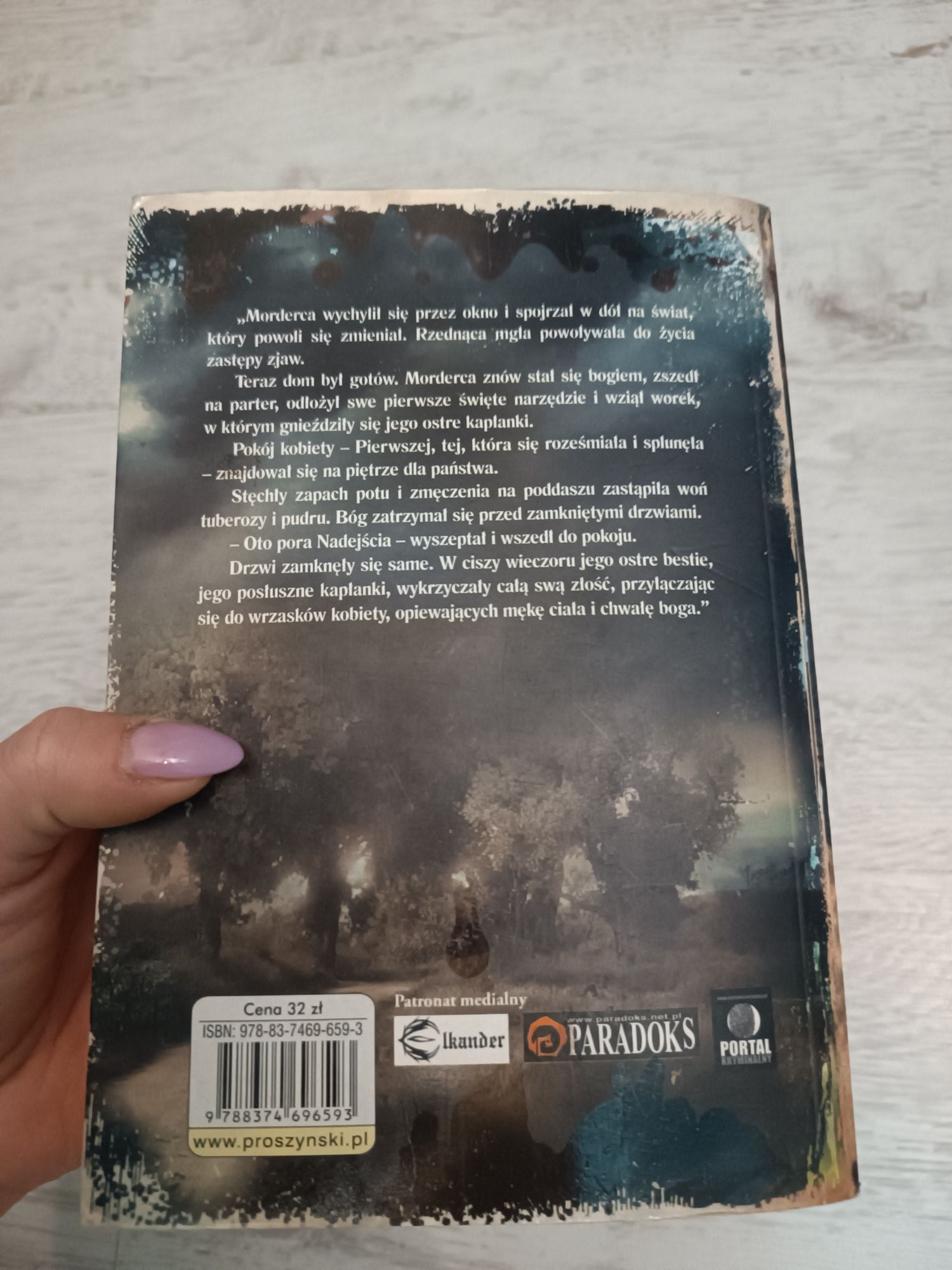 Książka "drabina Dionizosa" kryminał Luca di fulvio