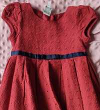 Sukienka czerwona 98