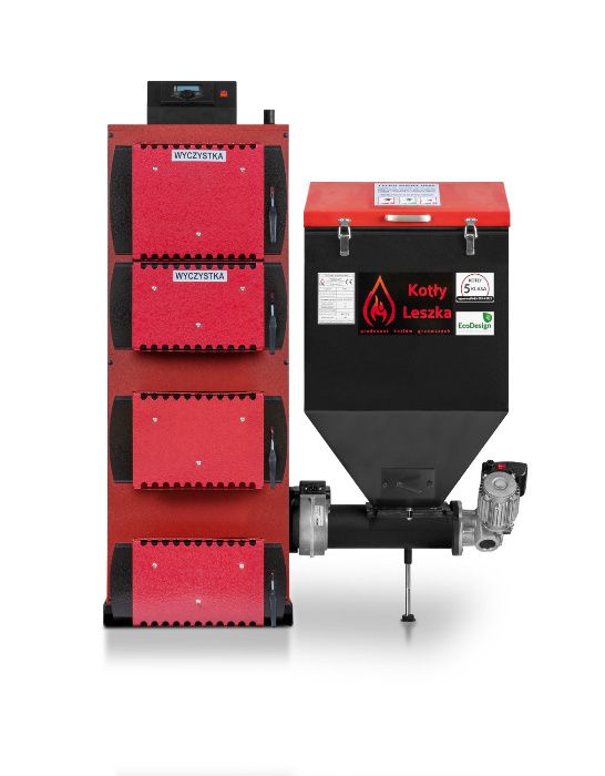 Kocioł piec c.o. 5 klasa KOMFORT 24 kW ekogroszek kotlyleszka ecodesig