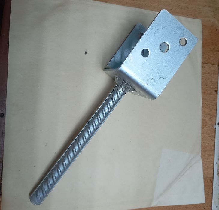 Опора балки под заливку (80х60х92х200х4 мм)