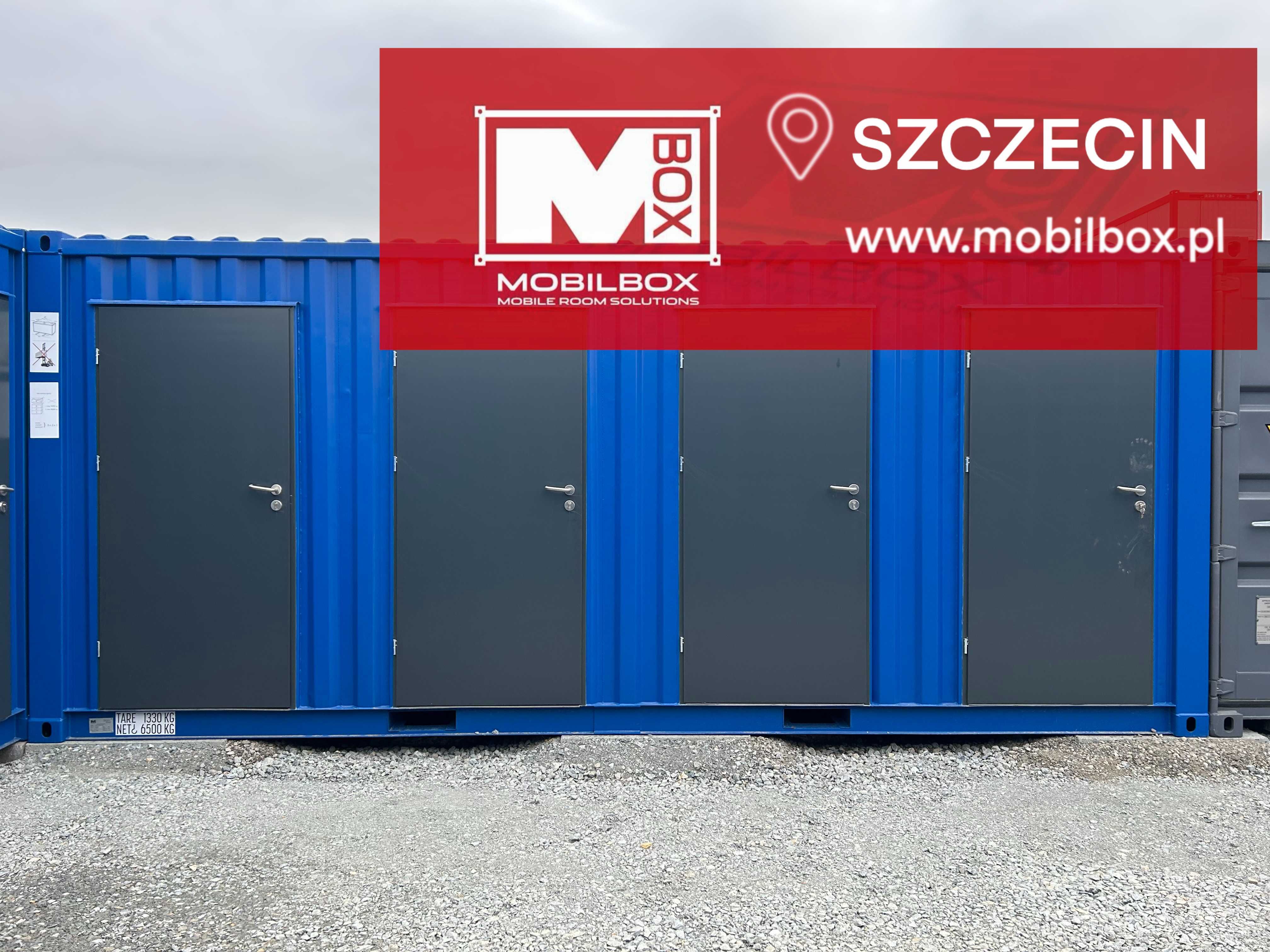 Kontener Self Storage, Magazyn samoobsługowy 4-komorowy