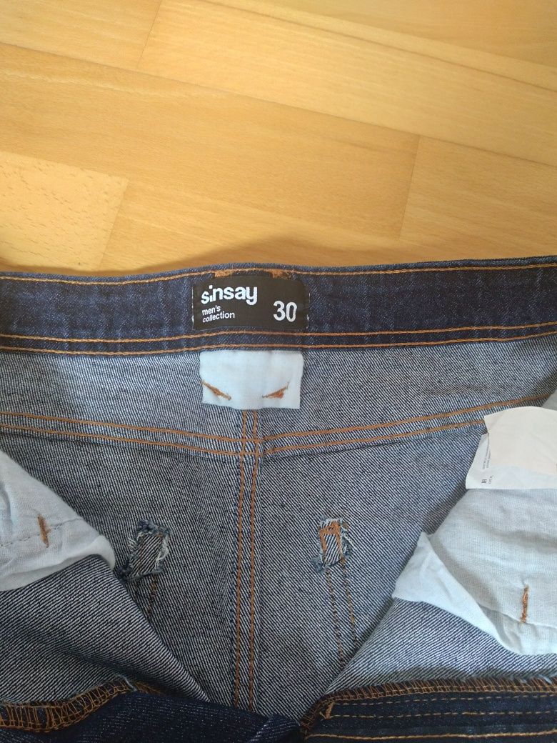 Spodnie  jeans Sinsey rozmiar 30 idealny stan