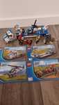 Lego zestaw policyjny 60049 laweta oraz helikopter