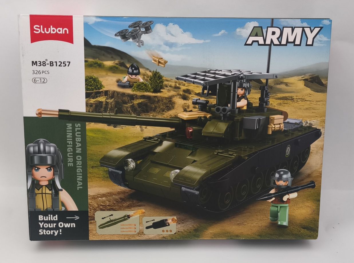 Klocki Sluban Army czołg 326 elementów