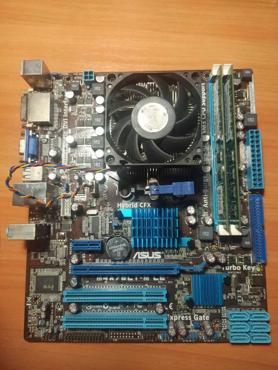 (Комплект) AMD Athlon II X3 450 3,2GHz, ASUS M4A78LT-M LE, 4 gb (2x2)