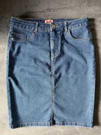 Spódnica dżinsowa jeansowa ołówkowa midi, ONLY