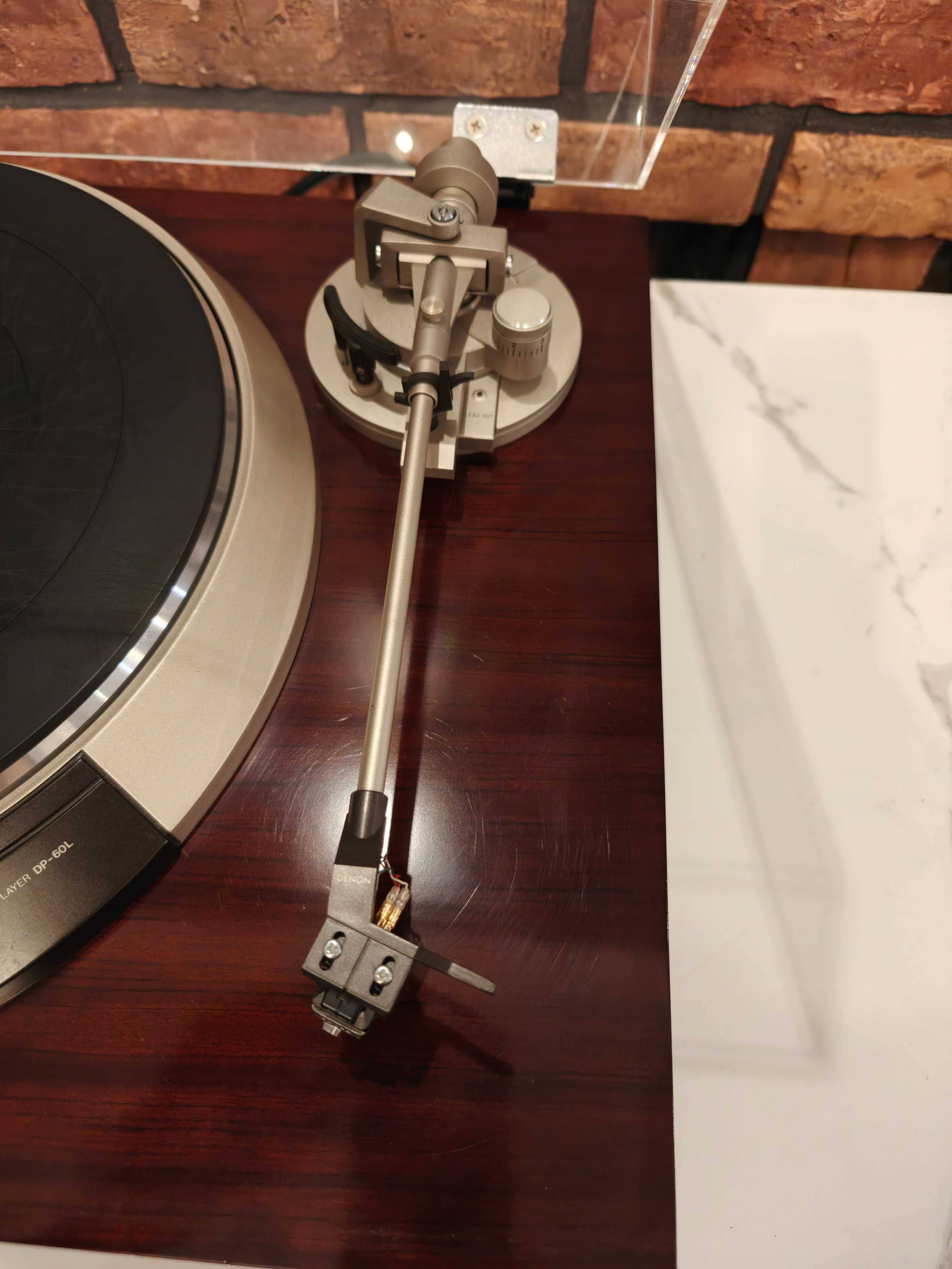 DENON DP-60L ! D. Drive ! Wersja Europejska ! Nowa pokrywa ! Shure