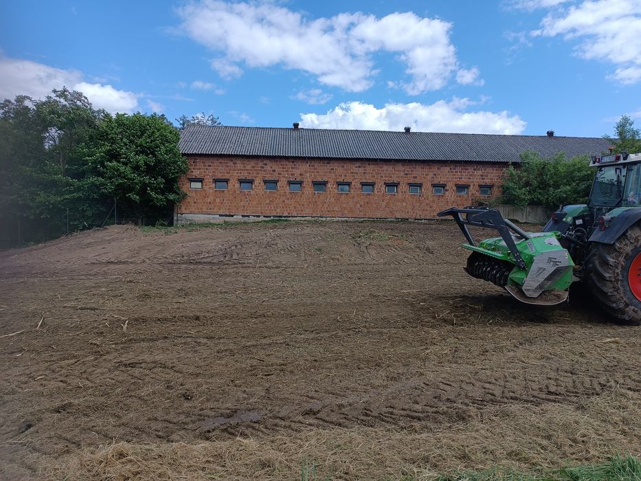 Mulczer leśny wgłebny wycinka drzew karczowanie czyszczenie działek mu