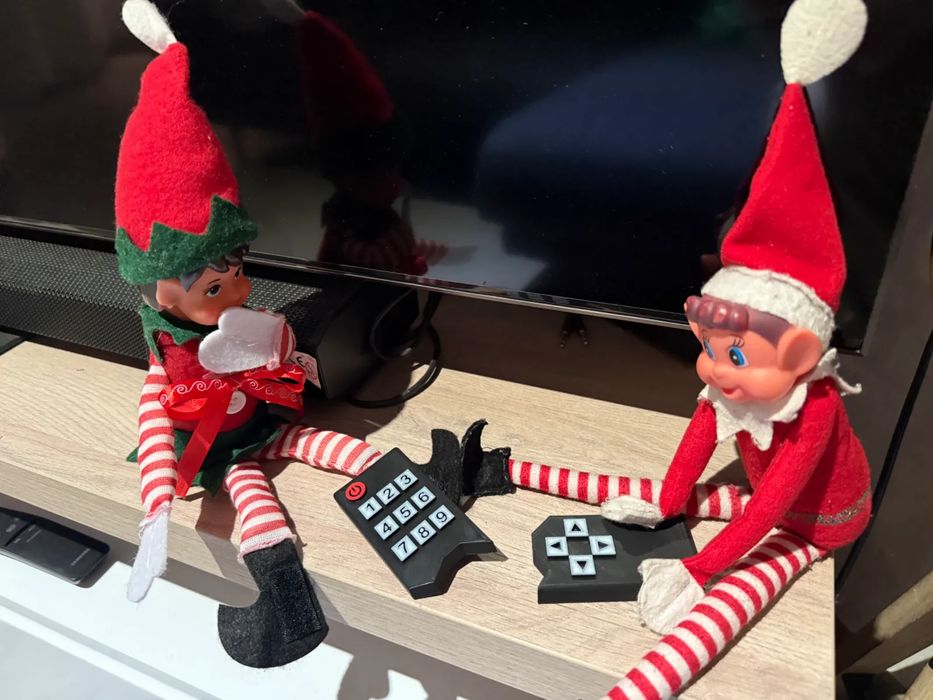 Controlo Remoto Quebrado para Elfo de Natal