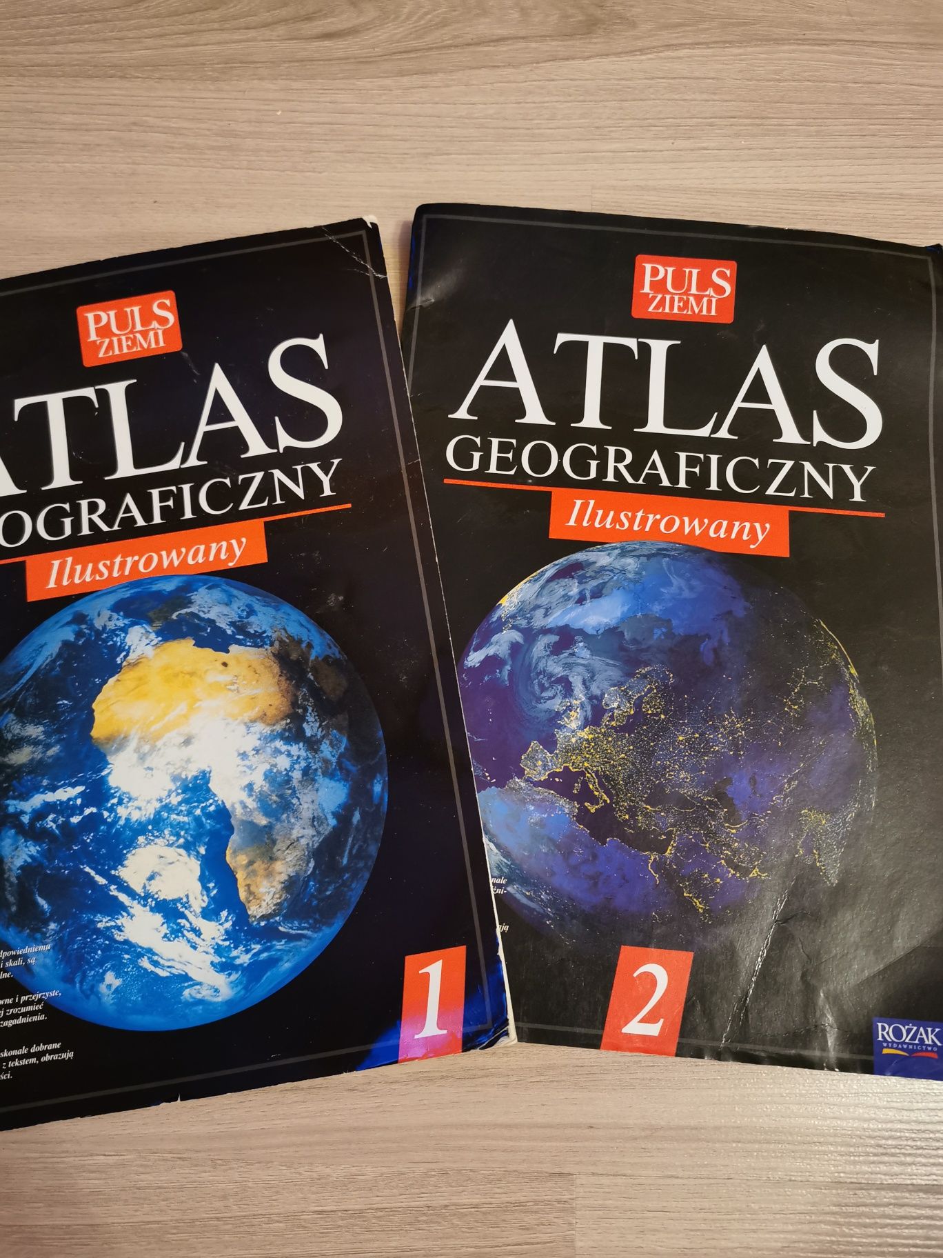 Atlas Geograficzny ilustrowany 2 części