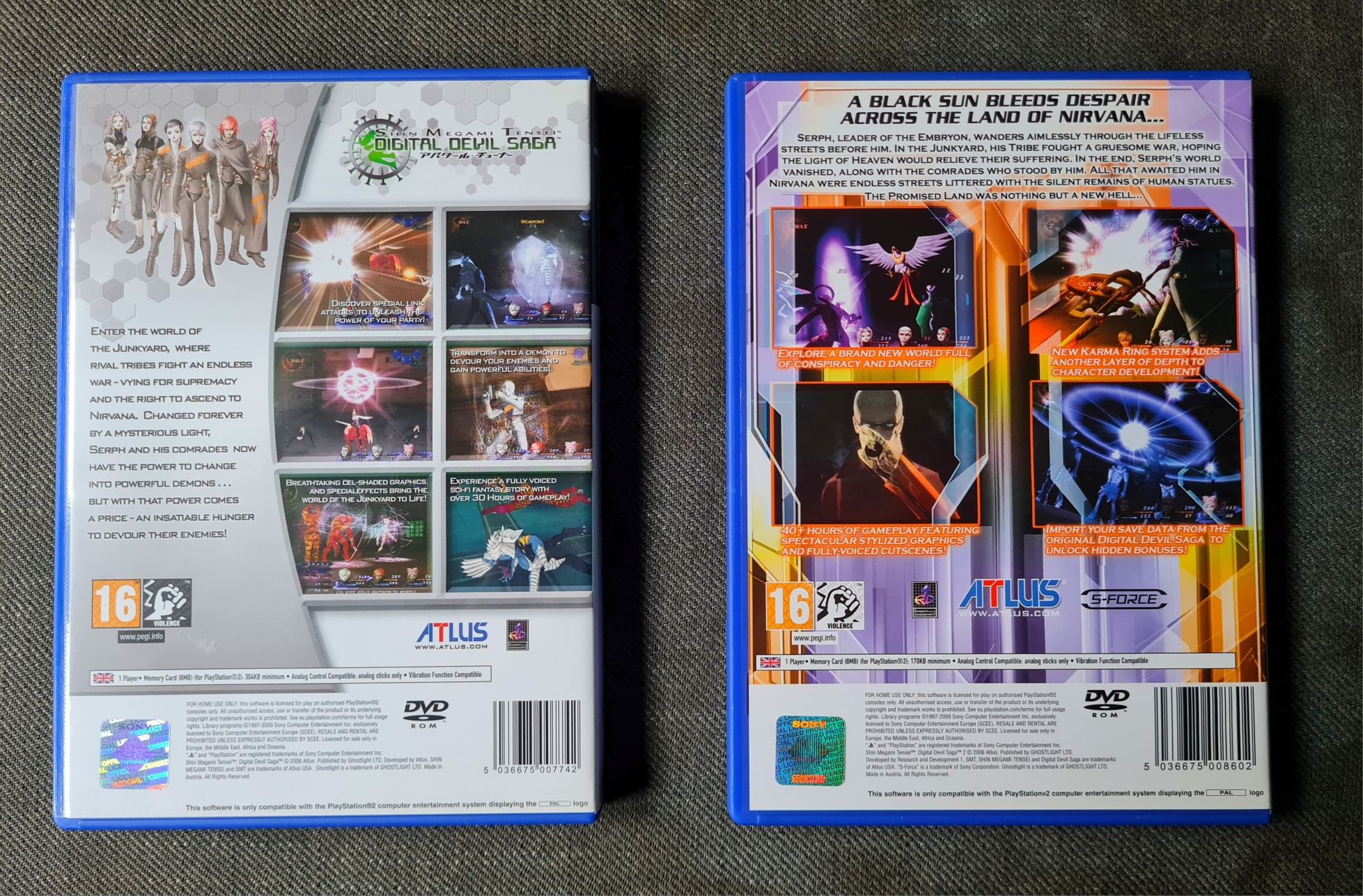 Shin Megami Tensei Digital Devil Saga conjunto