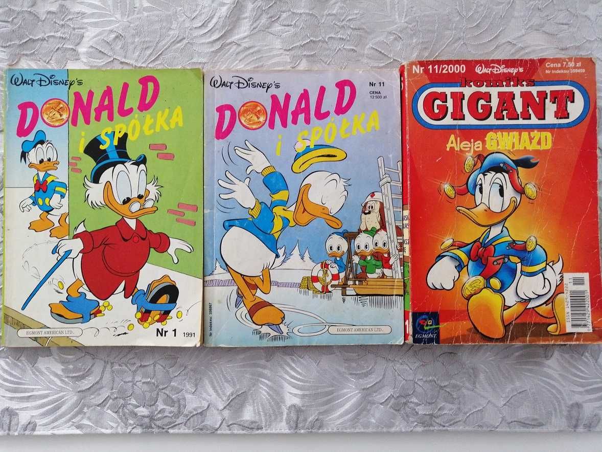 Donald i spółka 1, 11 oraz Gigant 11/2000