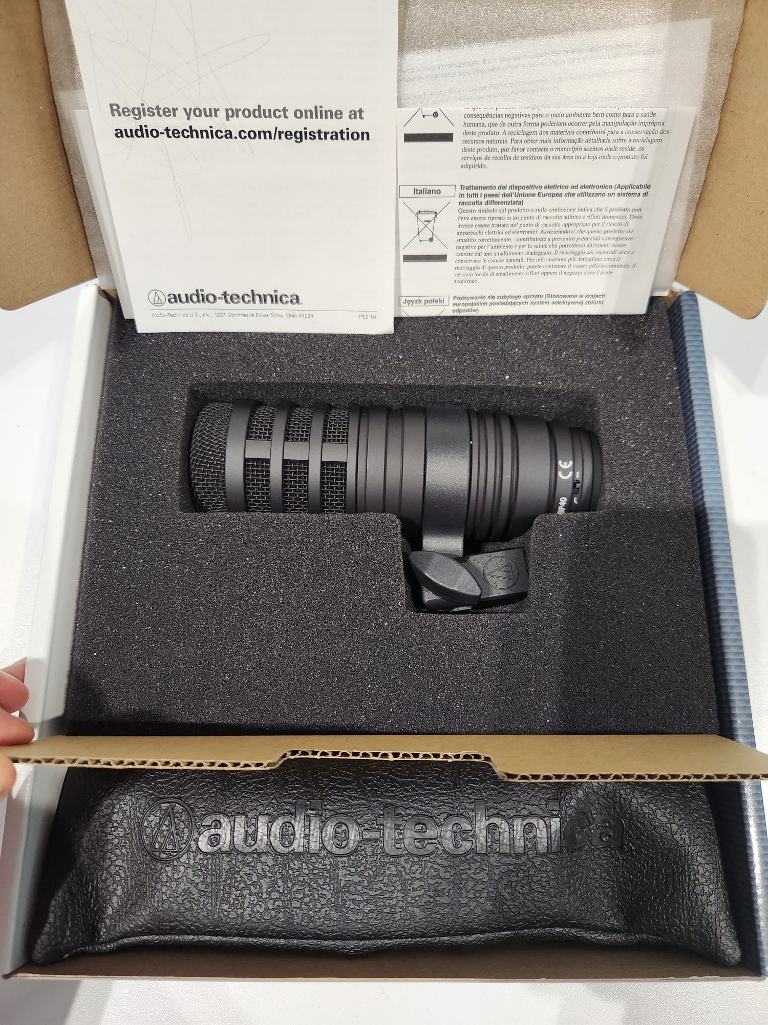 Продам новий мікрофон Audio-Technica BP40