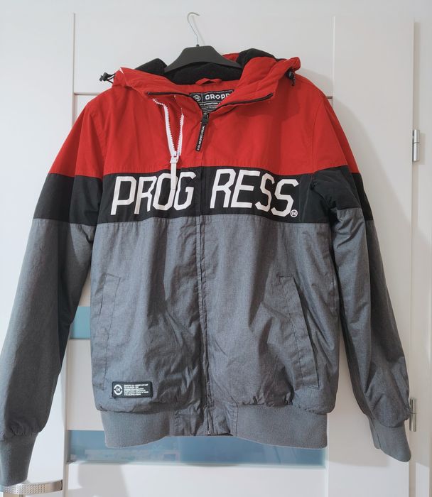 Zimowa ocieplana kurtka CROPP z kapturem męska