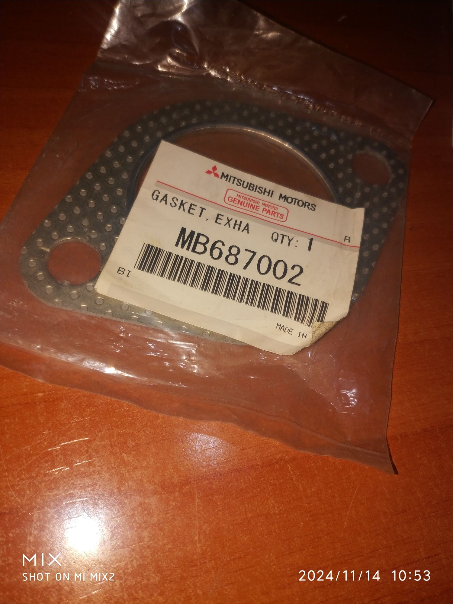 Junta de colector de escape Mitsubishi pajero 99 /2.5 TD /100cv