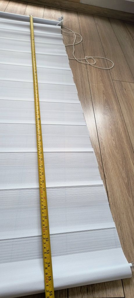 Roleta dzień-noc biała