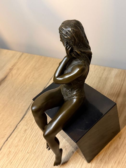 Фигура Скульптура Эротика Бронза Подпись