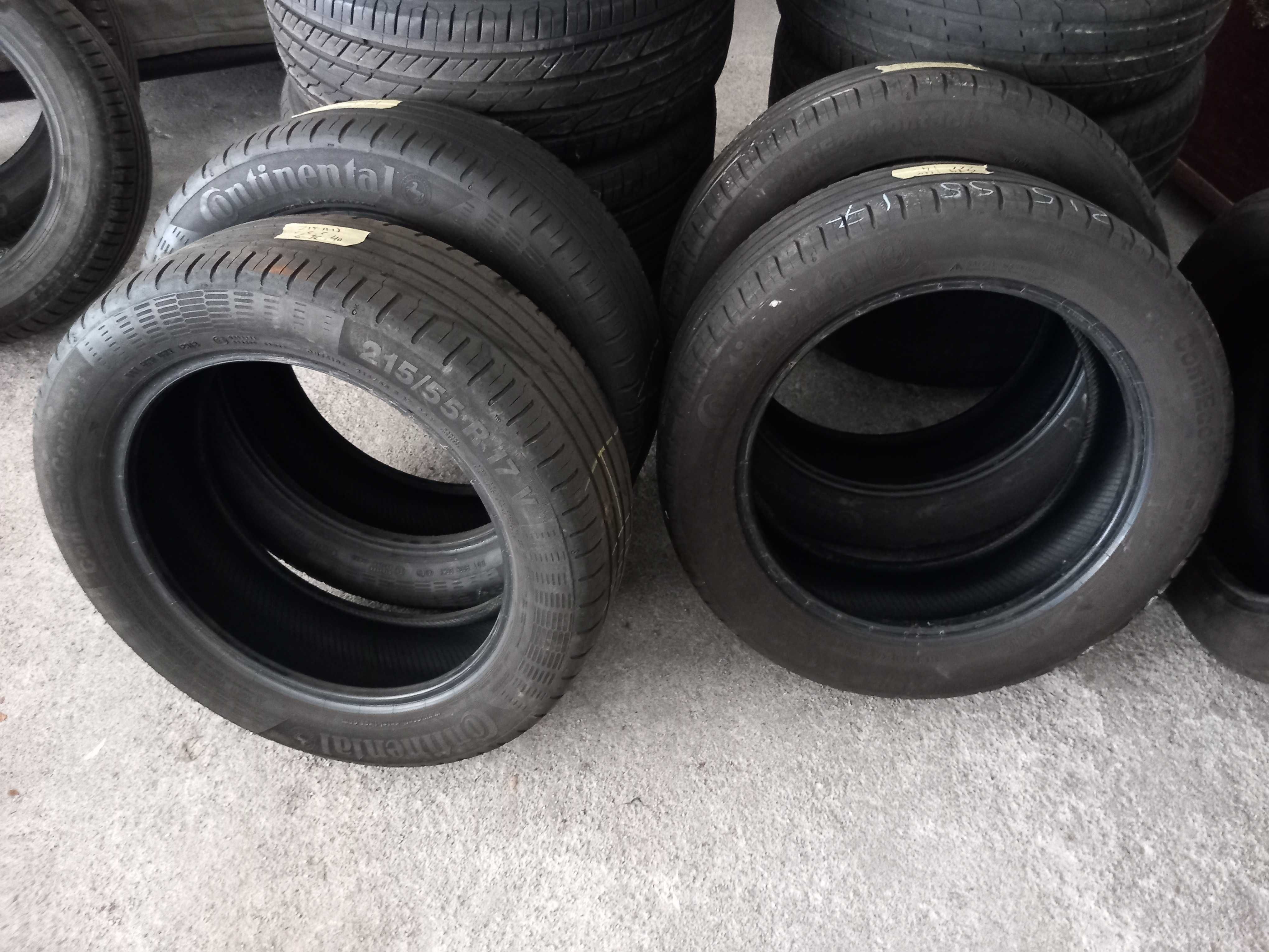 2 Pneus 215/55R17 Continental