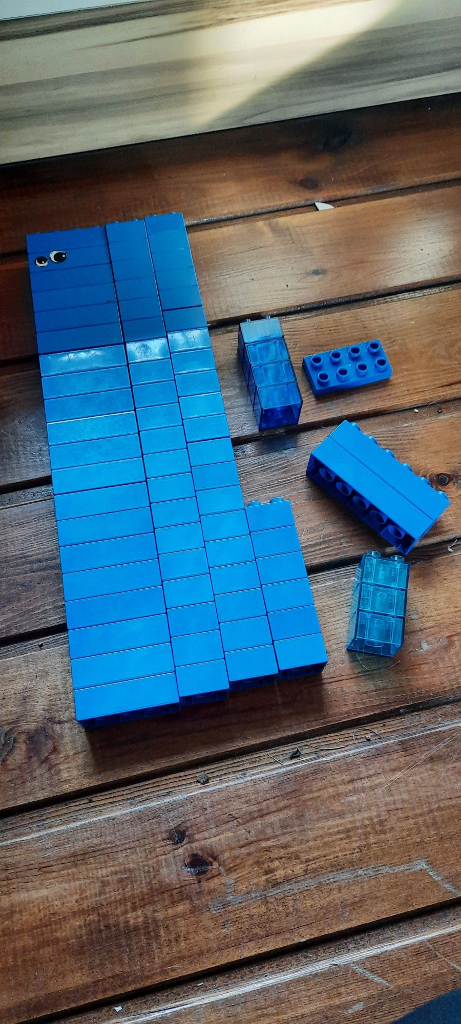 Duzy zestaw Lego duplo, duża płytka, zwierzeta, ludziki
