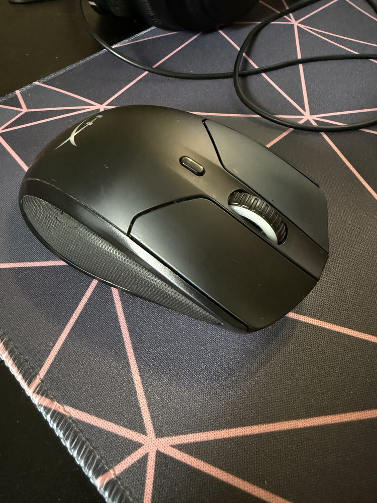 Мишка ігрова бездротова HyperX Pulsefire Dart Wireless Gaming Black