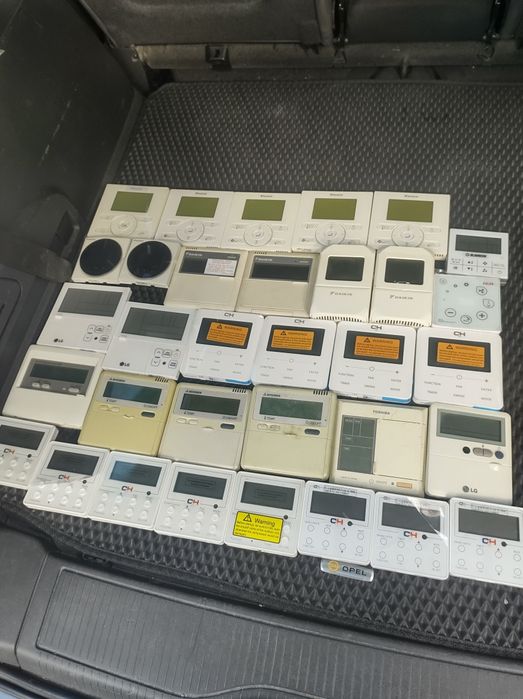 Продам новые и б\у проводные и без проводные пульты для кондиционеров