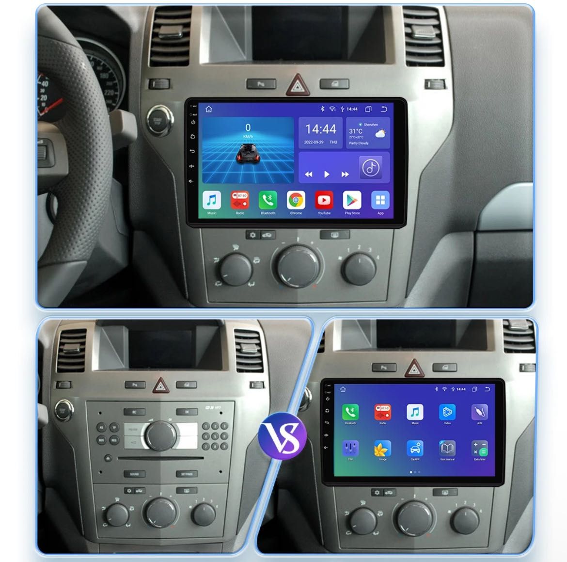 Radio/Nawigacja Opel Antara  (07-15rok) 2/32gb 9 cali