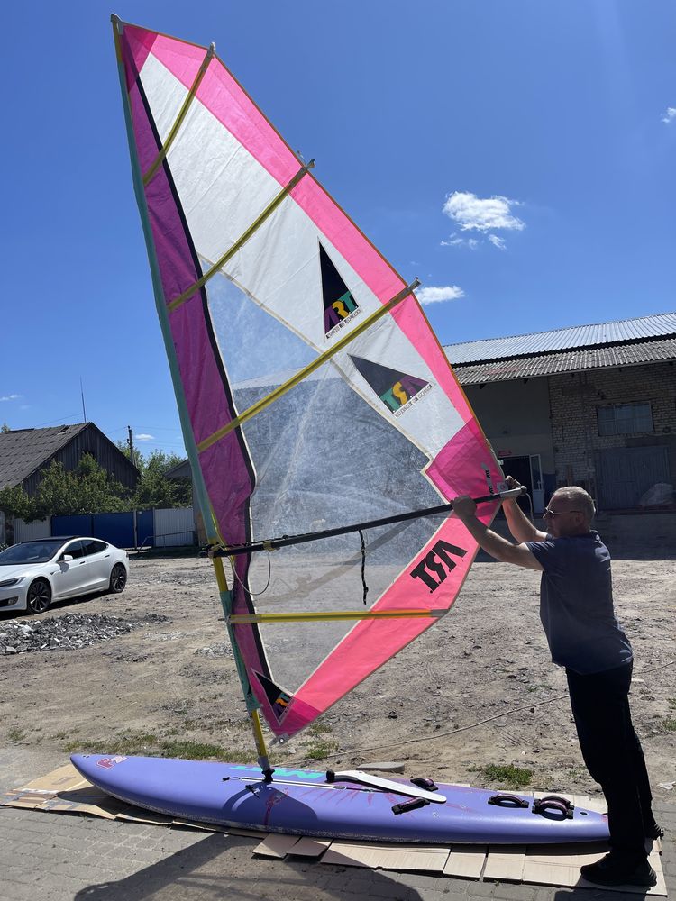 SUP віндсерфінг дошка Comet 340 — парус, мачта, борд для катання