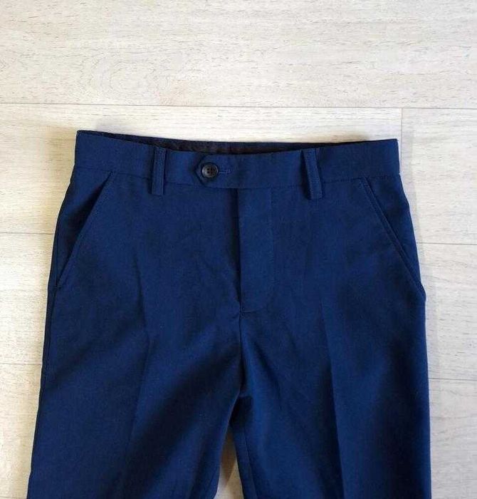 Стильні брюки темно-синього кольору Next 10-11 років