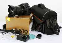 Lustrzanka Pełna klatka Nikon D610 + obiektyw  Nikkor 24-120 F.4