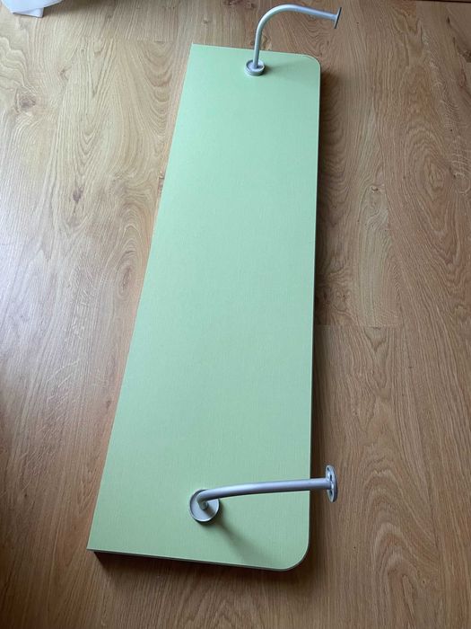 Półka na ścianę zieolna