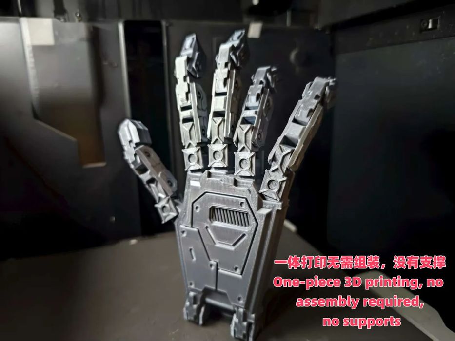 Mão Mecânica Articulada Flexível - Impressão Única