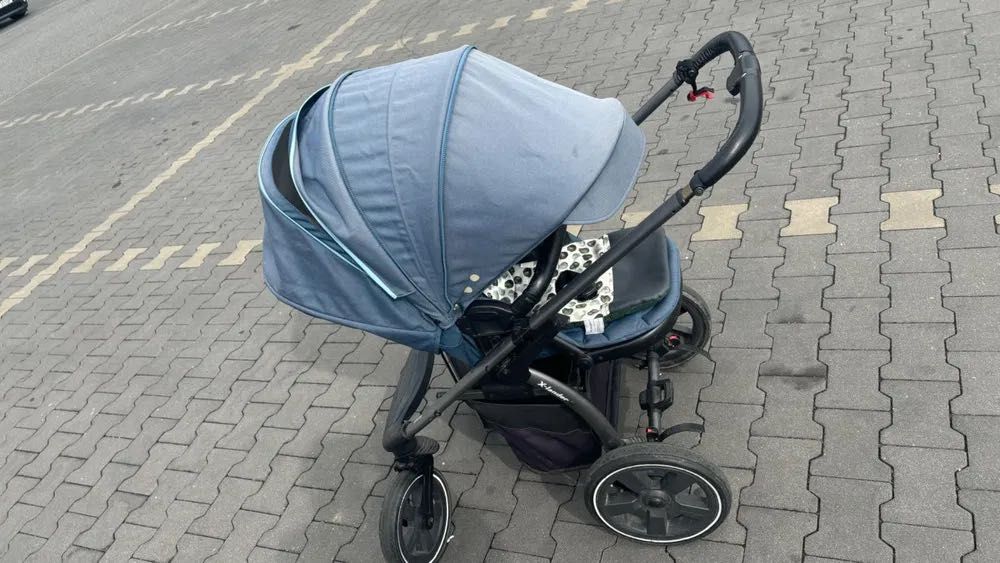 Wózek X-lander X-move 2w1 + wyposażenie dodatkowe