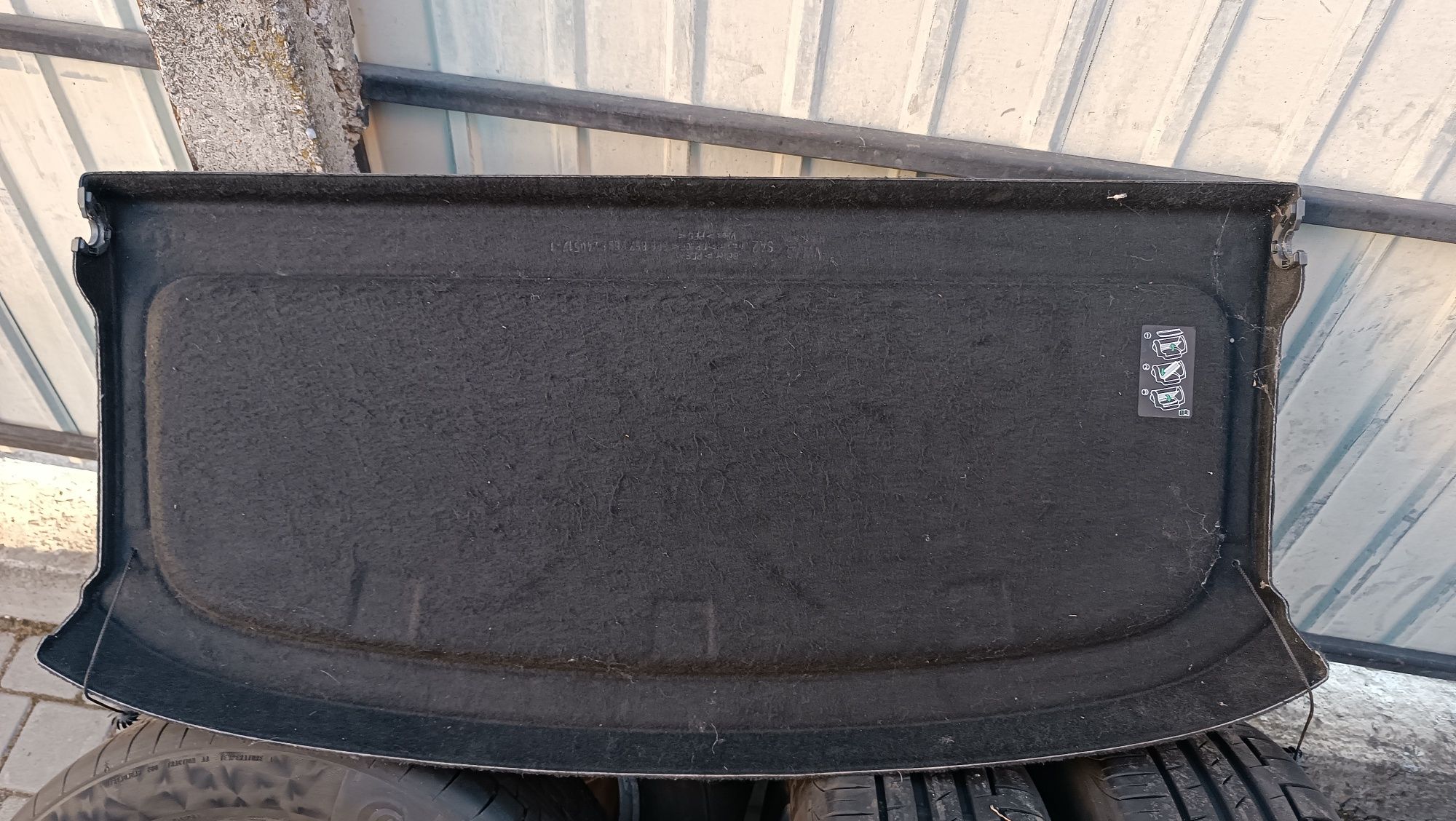 Полка багажника vw e golf 7