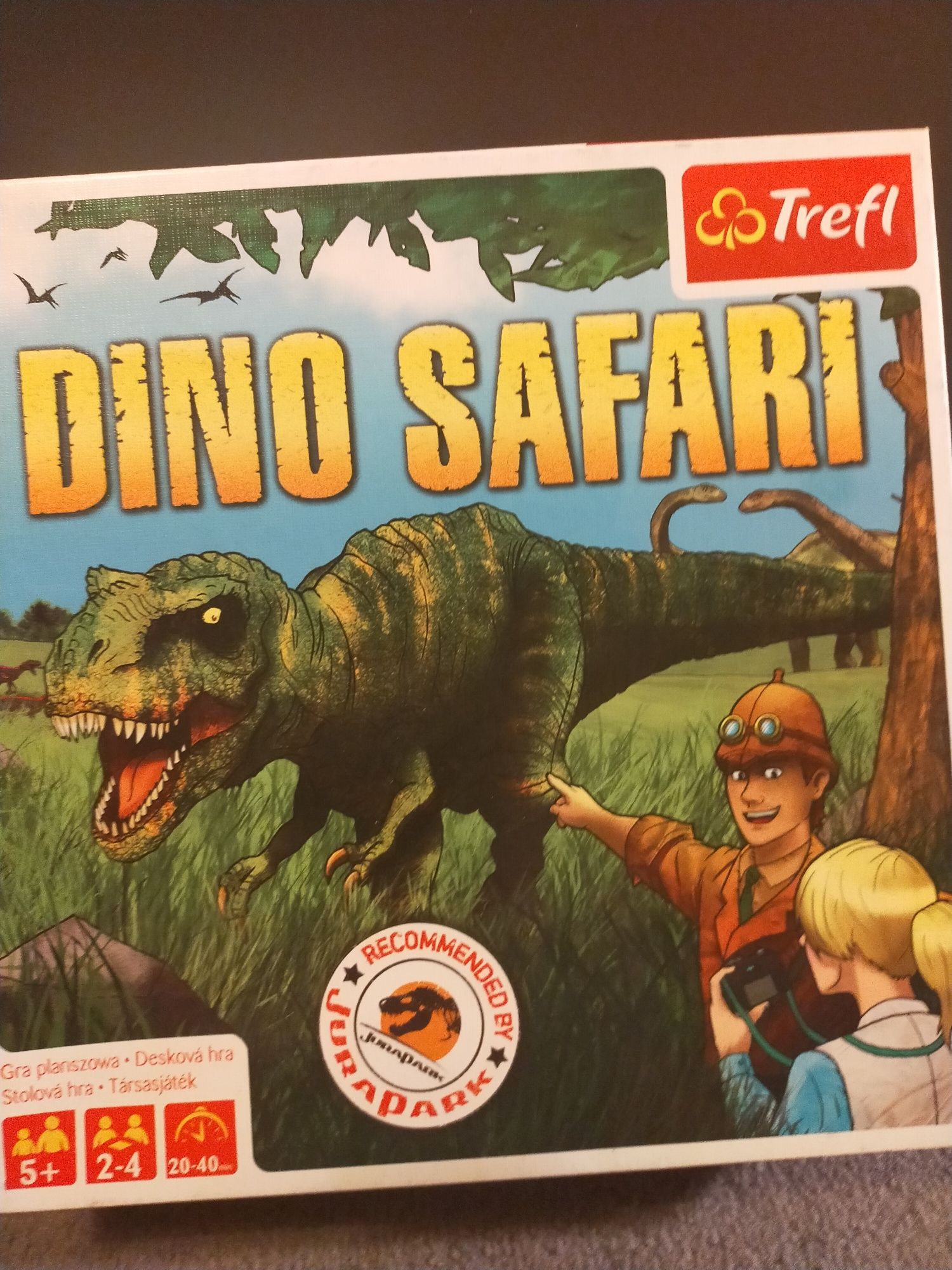 Gra planszowa Dino Safari