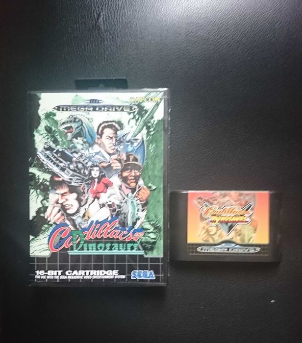 Cadillacs and Dinosaurs (sega mega drive) в коробке