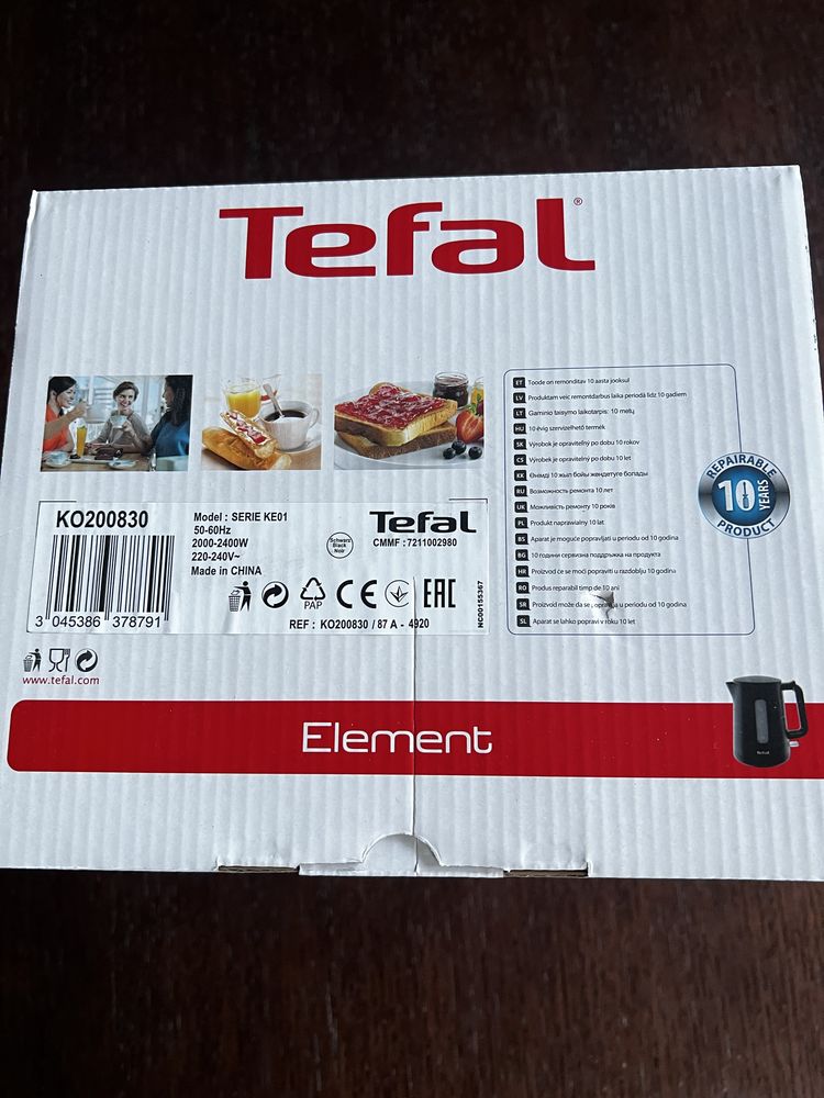 Czajnik elektryczny tefal