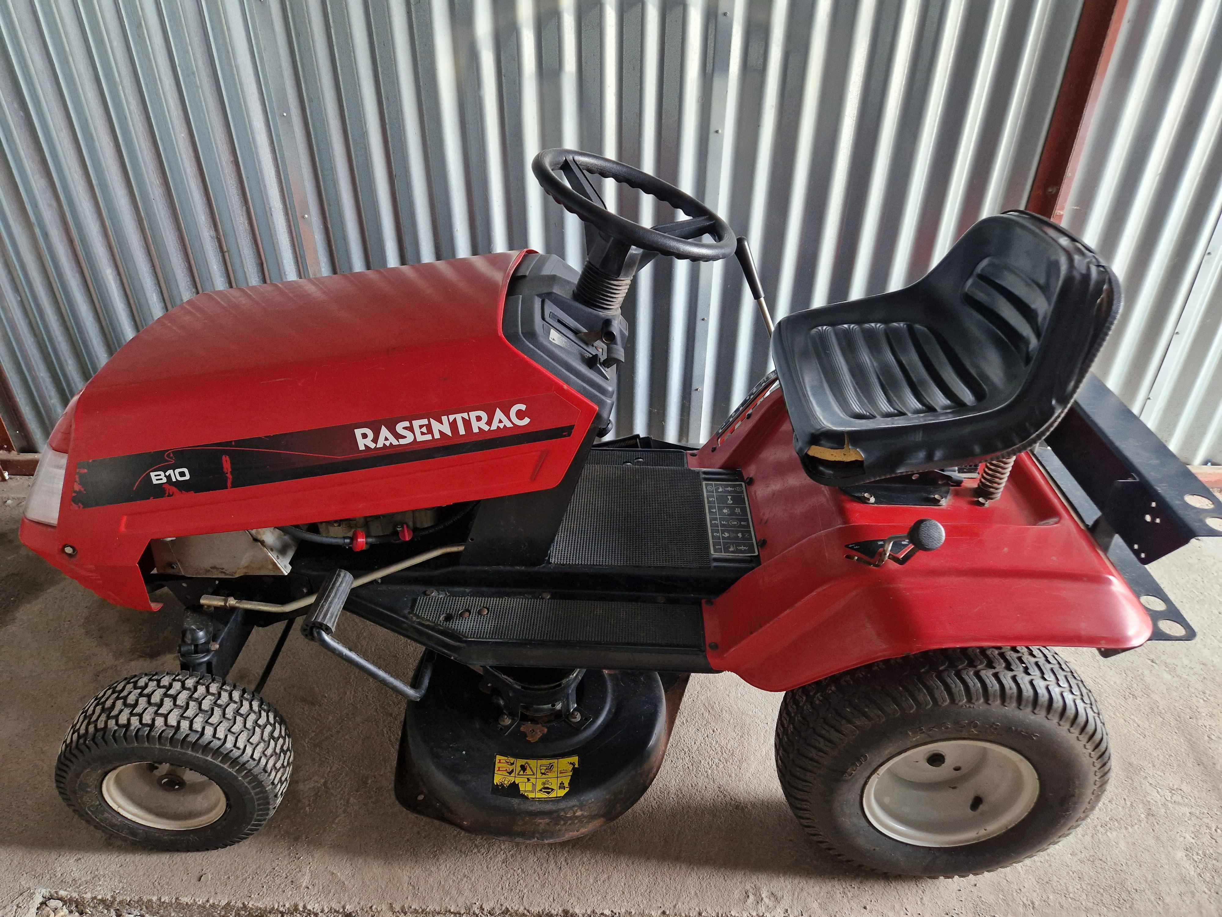 Kosiarka MTD B10 Rasentrac + przyczepka  Traktorek briggs & stratton