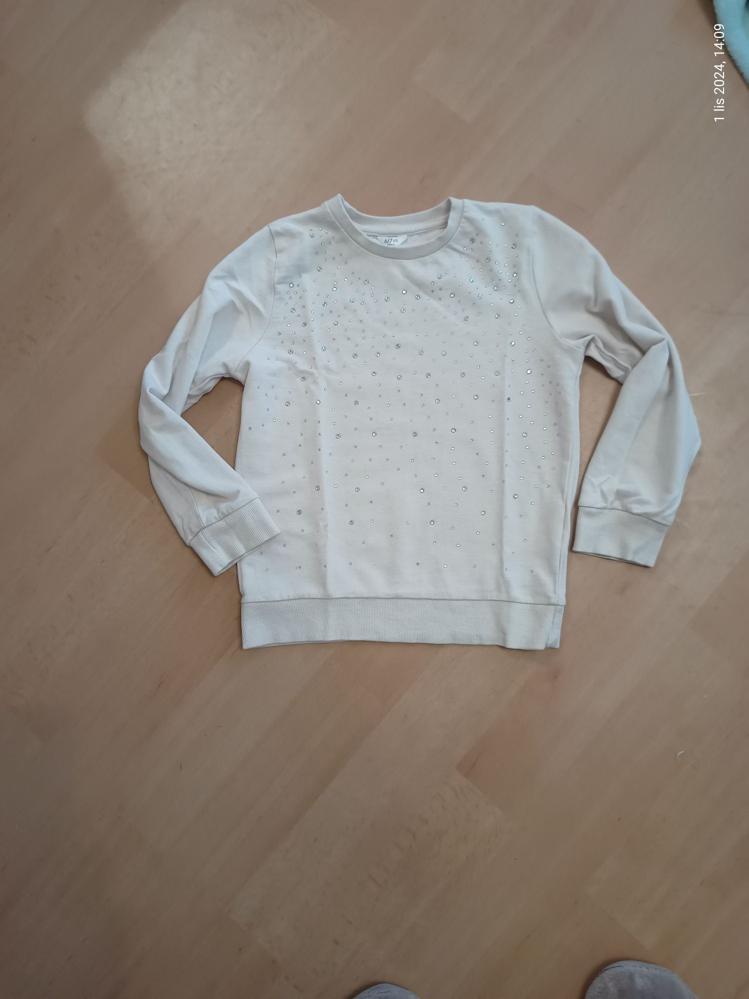 Sweter sweterek dla dziewczynki - rozm. 122