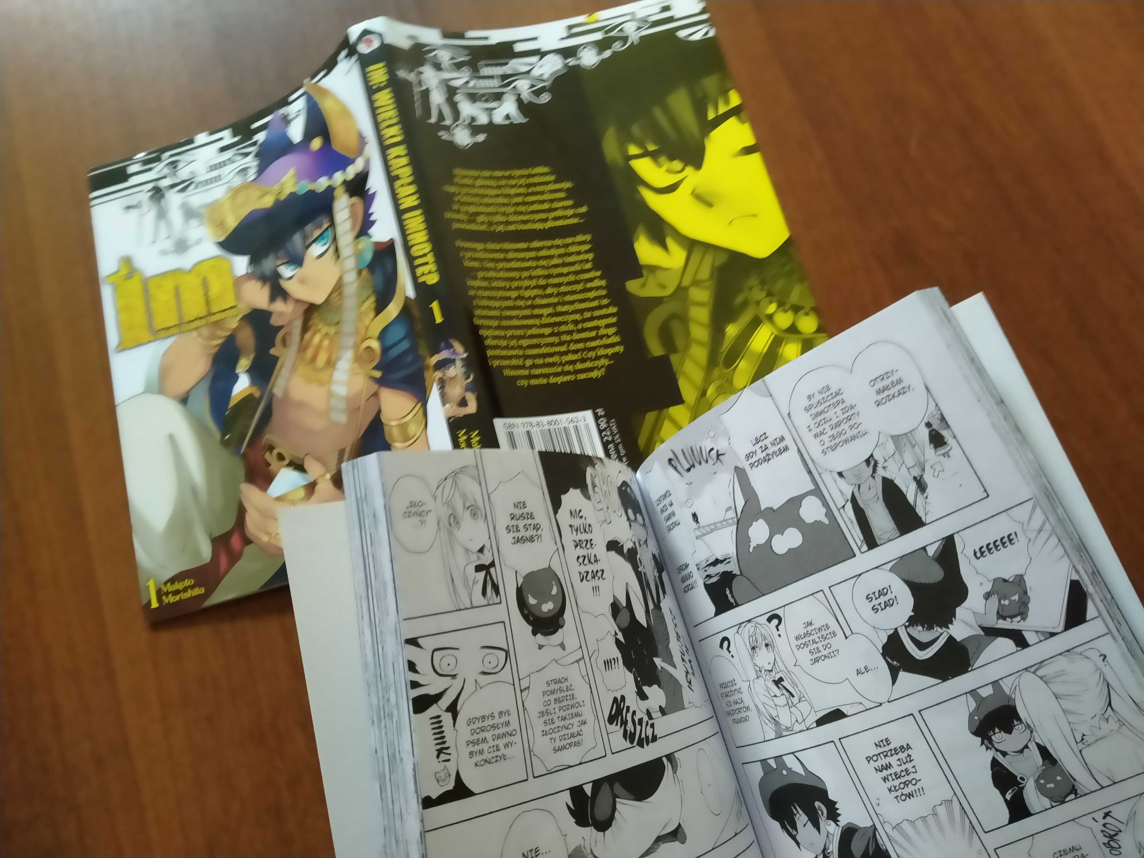 Manga, komiks - Wielki kapłan Imhotep, tom 1