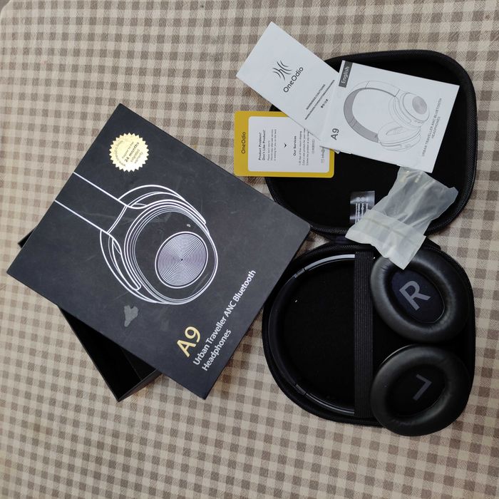 Bluetooth навушники Oneodio A9 З ШУМОДАВОМ та частотним БУСТОМ (ANC)