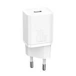 Baseus szybka ładowarka USB Typ C 20 W Power Delivery biały