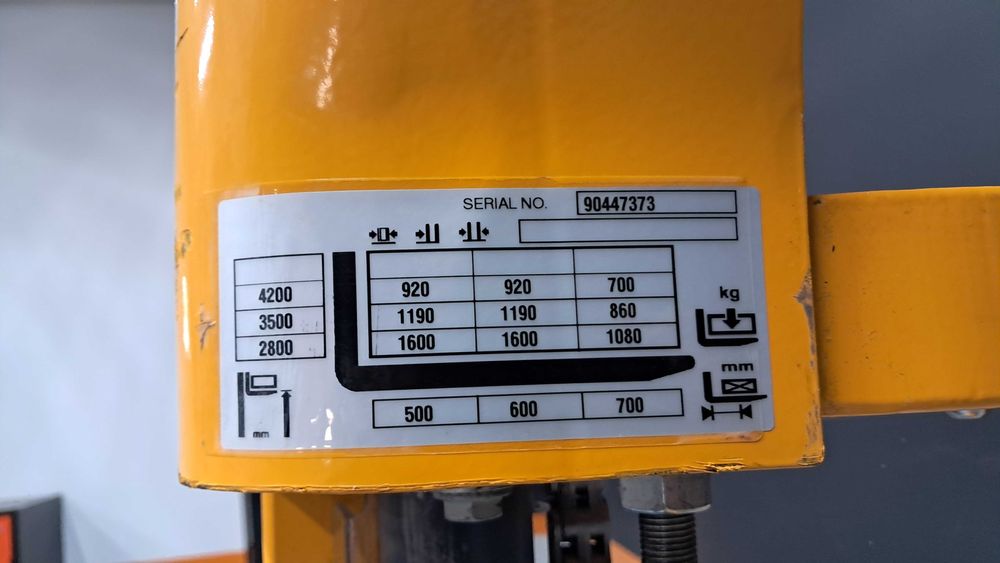 Wózek widłowy JUNGHEINRICH  EJC 216