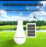 Аккумуляторная лампа 9w  с солнечной батареей