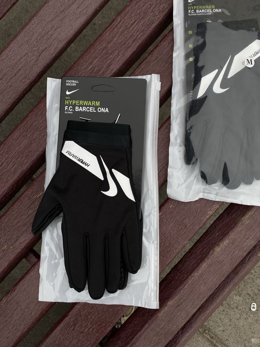 Рукавиці Nike Hyperwarm / перчатки Nike / рукавички футбольні Найк