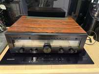 Swietny amplituner luxman R-1040 vintage czarny palisander