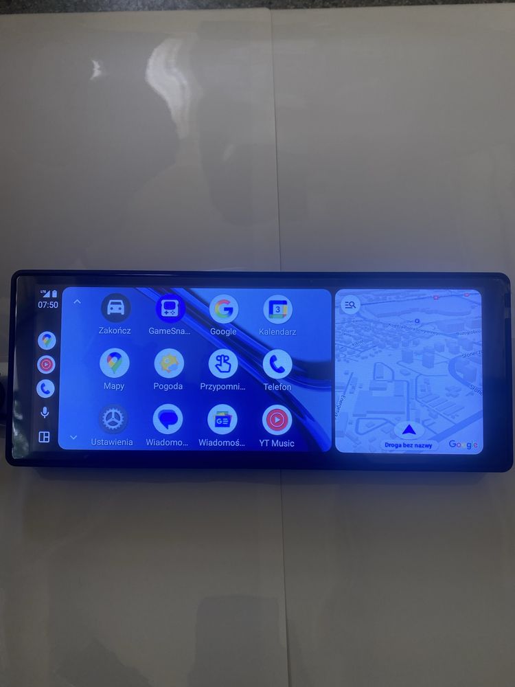 Stacja multimedialna lepsza wersja Android Auto Apple Carplay + kamera