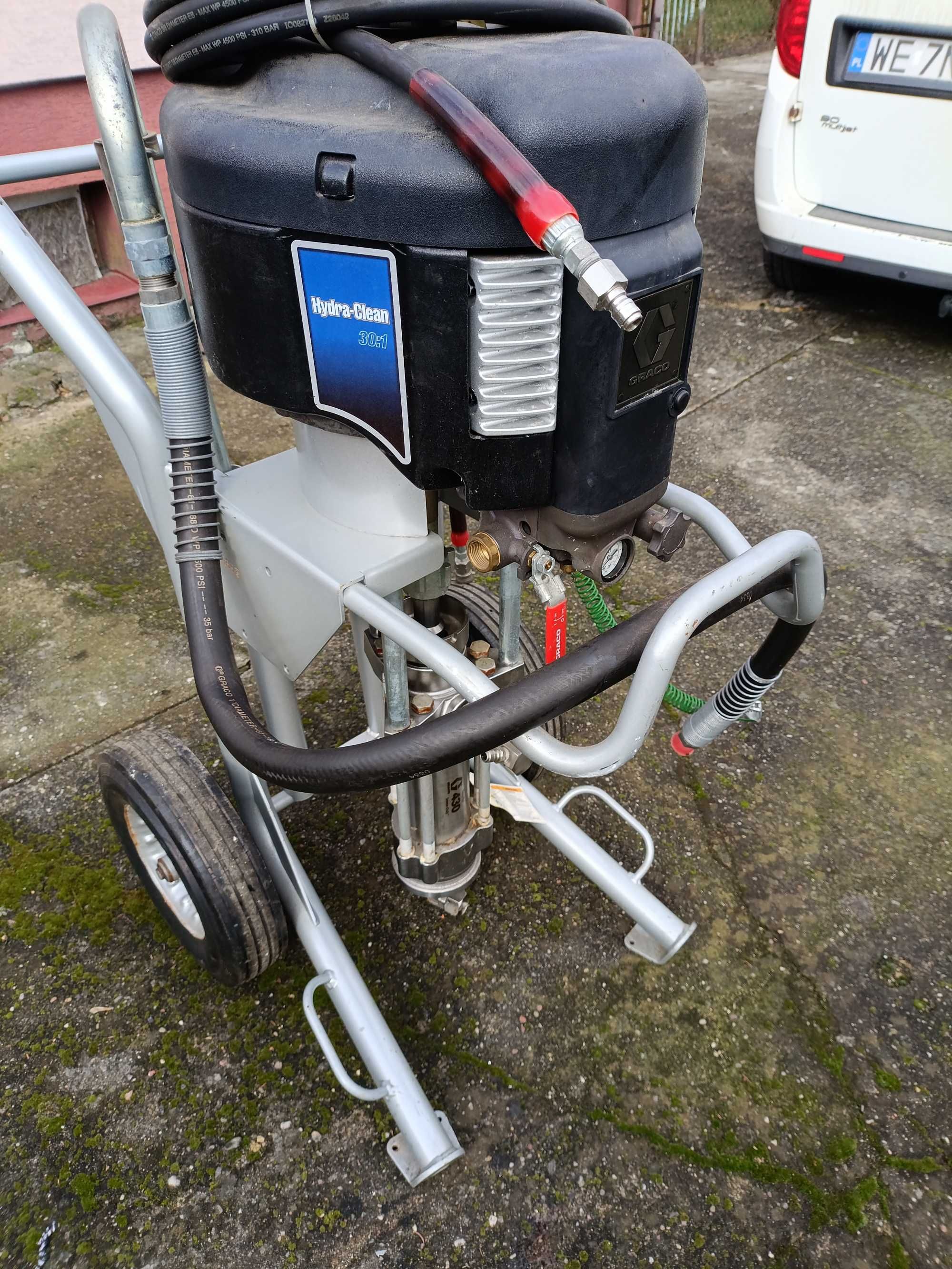 Ciśnieniowa myjka pneumatyczna GRACO Hydra-Clean 30:1 - NIEUŻYWANE!!